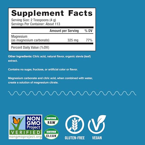 image for Natural Vitality Calm, Magnesium Supplement, Anti-Stress Drink Mix Pow