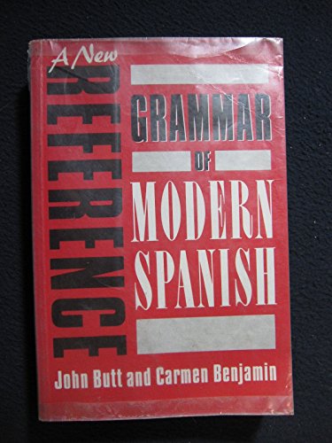 A New Reference Grammar of Modern Spanish 0713166126 Book Cover