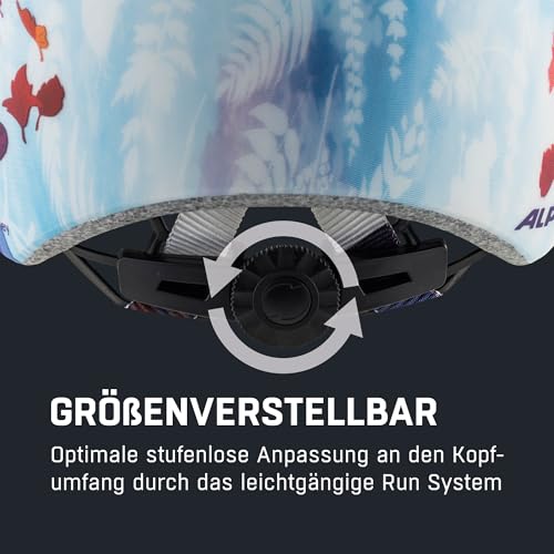 ALPINA Hackney Kinderfahrradhelm, Frozen ii matt, 47-51 cm – Ansicht 5