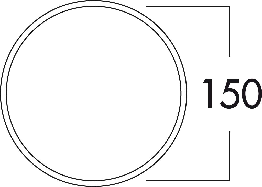 Naber 4022039 Mauerkasten Klima-E 150 mit Teleskoprohr und Edelstahl-Jalousie
