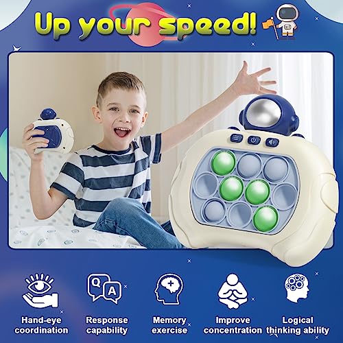 image for olloiig Quick Push Sensory Fidget Toys for Kids Adults, Handheld Puzzl