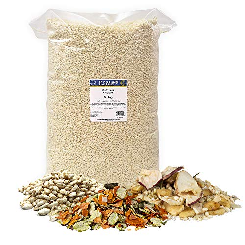 ICEPAW Hunde Barf Kombipaket mit Puffreis