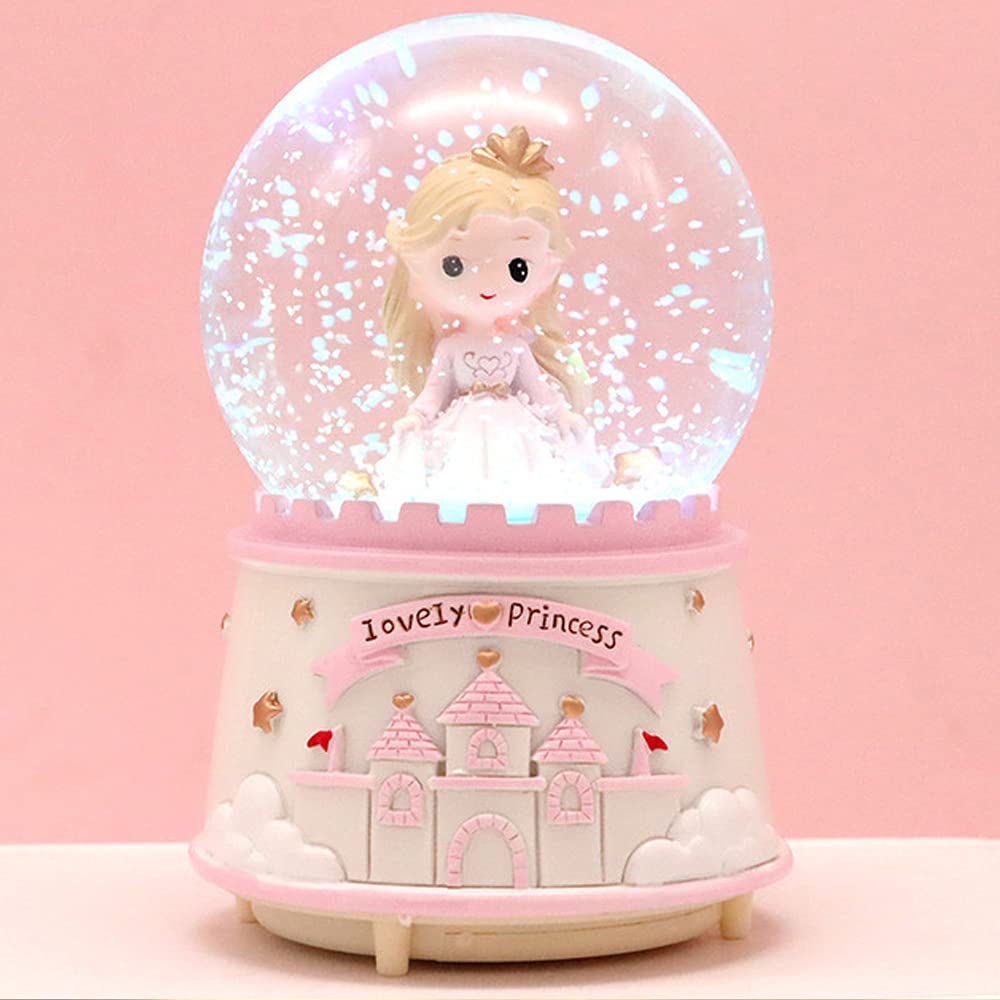 Amazon.co.jp: Princess Castle ミュージカル スノードーム 6.1インチ