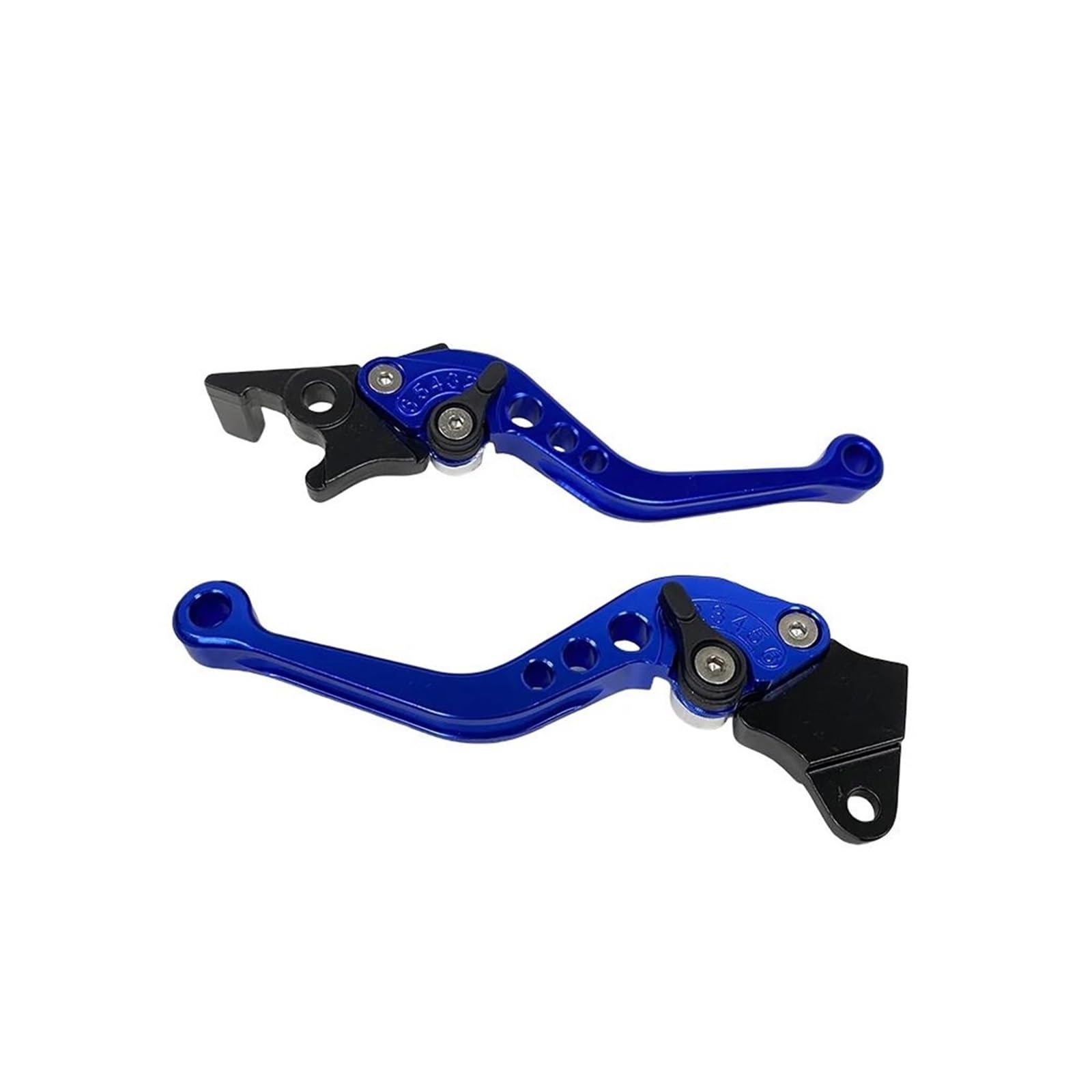 MBPBVRVAF Handlebar Clutch Brake Universal CNC Motorcycle Clutch Brake Levers Accessories Modified Horn Adjustable Hand Drum Lever GY6 Modification Adjustable Clutch Leve(D)