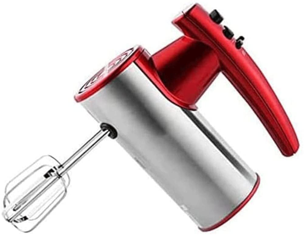 ZHYKLL Hand Mixer 5-Speed Electric Hand Mixer with Turbo Easy Eject Button Kitchen Mixer Steel Attachments