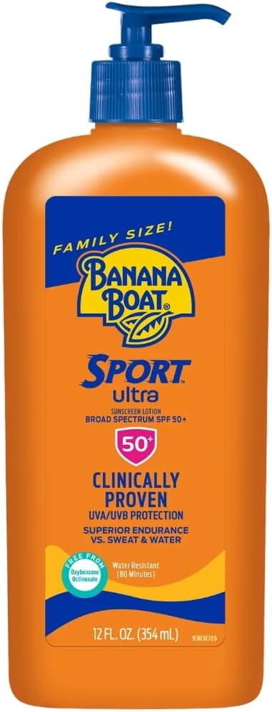 Sport SPF 50 Family Size Sunscreen Lotion, 12 Fluid Ounce