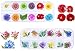 Produktbild Gwolf Dried Flowers Nail Art, Nagel Getrocknete Blume Nail Art Trockene Blumen Echte Getrocknete Blumen 3D Nail Art Sticker Nagelkunst Aufkleber für Nagel Dekor, Maniküre DIY Design (2 boxen)