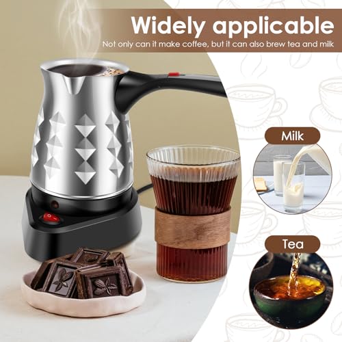 Cafetera Turca Eléctrica con Capacidad de 0.5 L miniatura 6