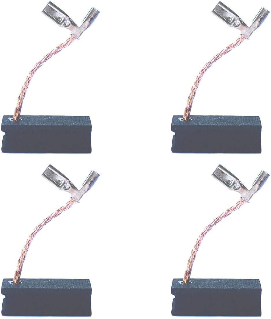 4 PCS Carbon Brush Compatible for Dewalt DWP611 Porter Cable 450 Router, Dewalt A27343-4 Motor Replacement Part