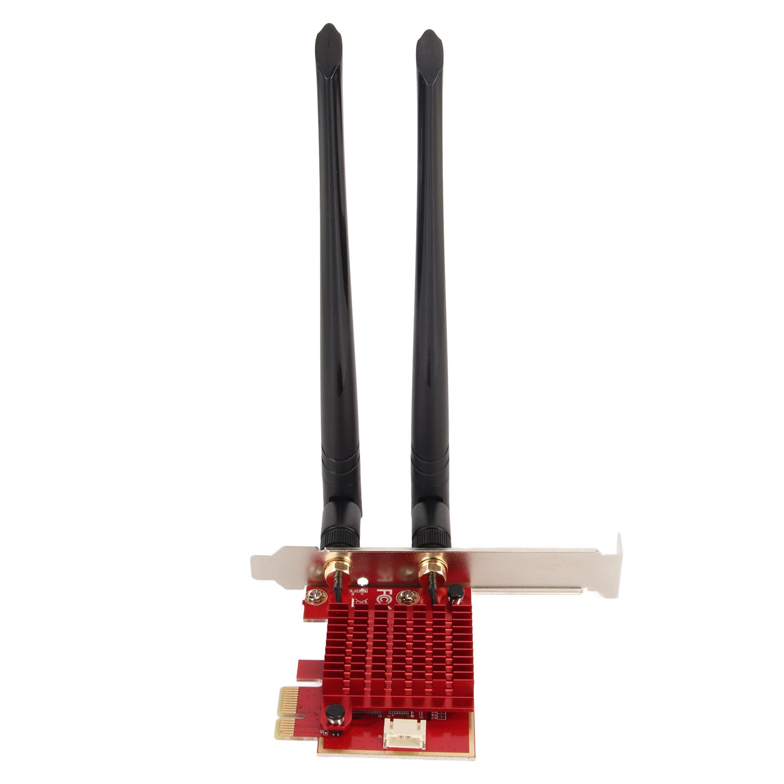 Scheda Pcie Wifi 6E, Schede di Rete Wifi Si Estendono Fino a 6Ghz (6Ghz/5Ghz/2, 4Ghz), Bluetooth 5.2, Compatibile con X4/X8/X16, Supporto per Windows 10/11X64bit e per Linux