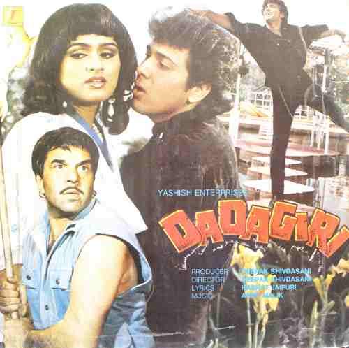 Dadagiri – SF 1145- Bollywood Record Manufacturer High Quality Custom Black Unique Hindi music for record player pressing Record, Annu Malik, Munmi, Shabbir Kumar, Anuradha Paudwal, Deepak Shivdasani, Annu Malik, Hasrat Jaipuri, Dharmendra, Govinda, Rati Agnihotri, Padmini Kolhapure