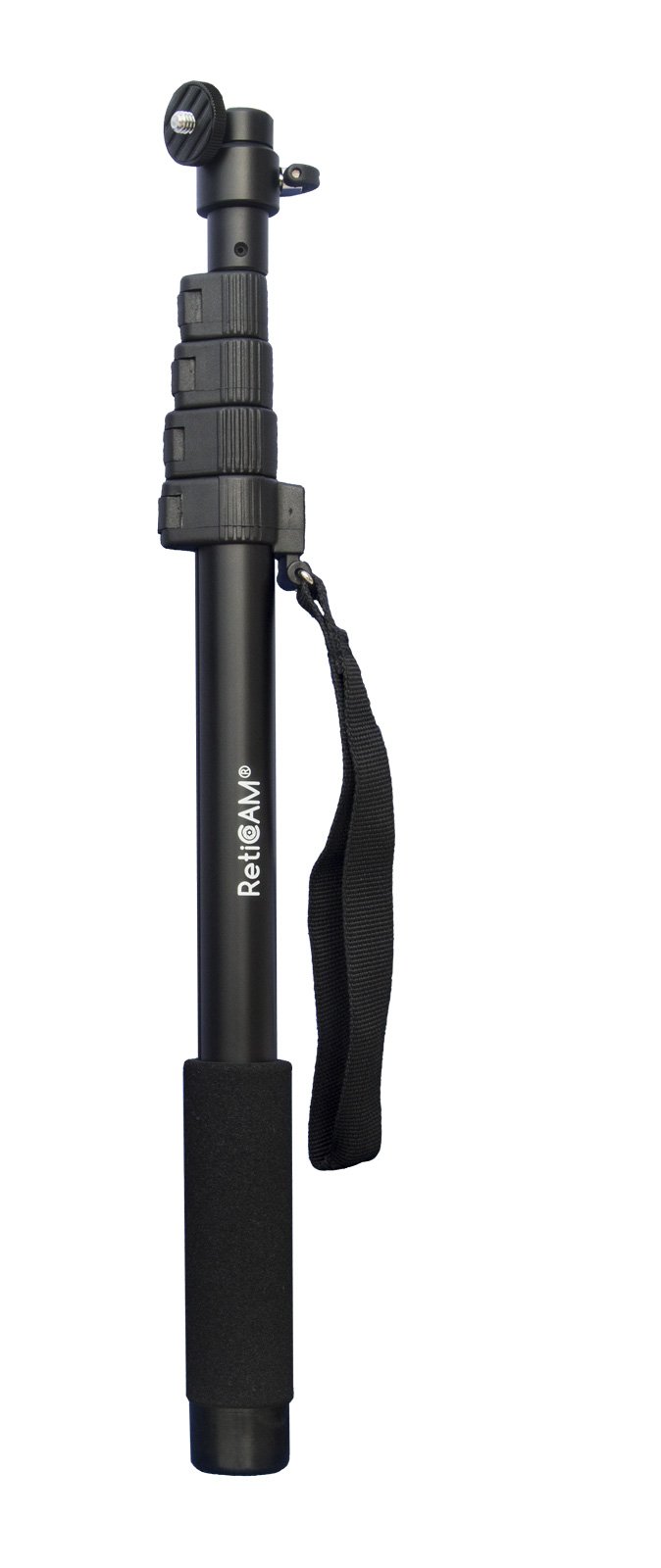 Monopode selfie pour smartphone et GoPro avec tête de boule orientable Mp55