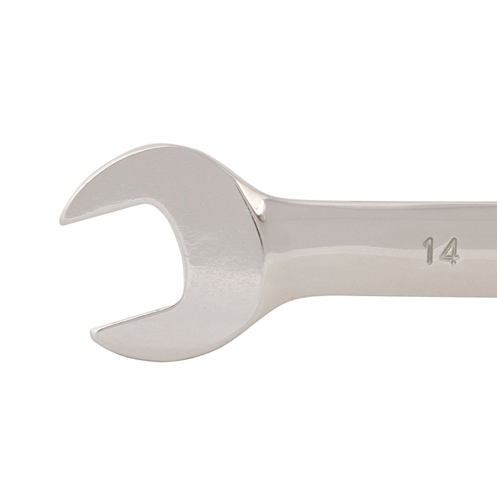 Silverline 457015 Fixed Head Ratchet Spanner 14 mm, K.a - Image 4