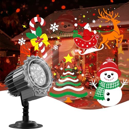 Christmas Lights Outdoor, Christmas Decor Lights,Holiday Lights for Xmas,Waterproof Christmas Decorations Lights Outdoor Indoor for Yard House Wall Garden