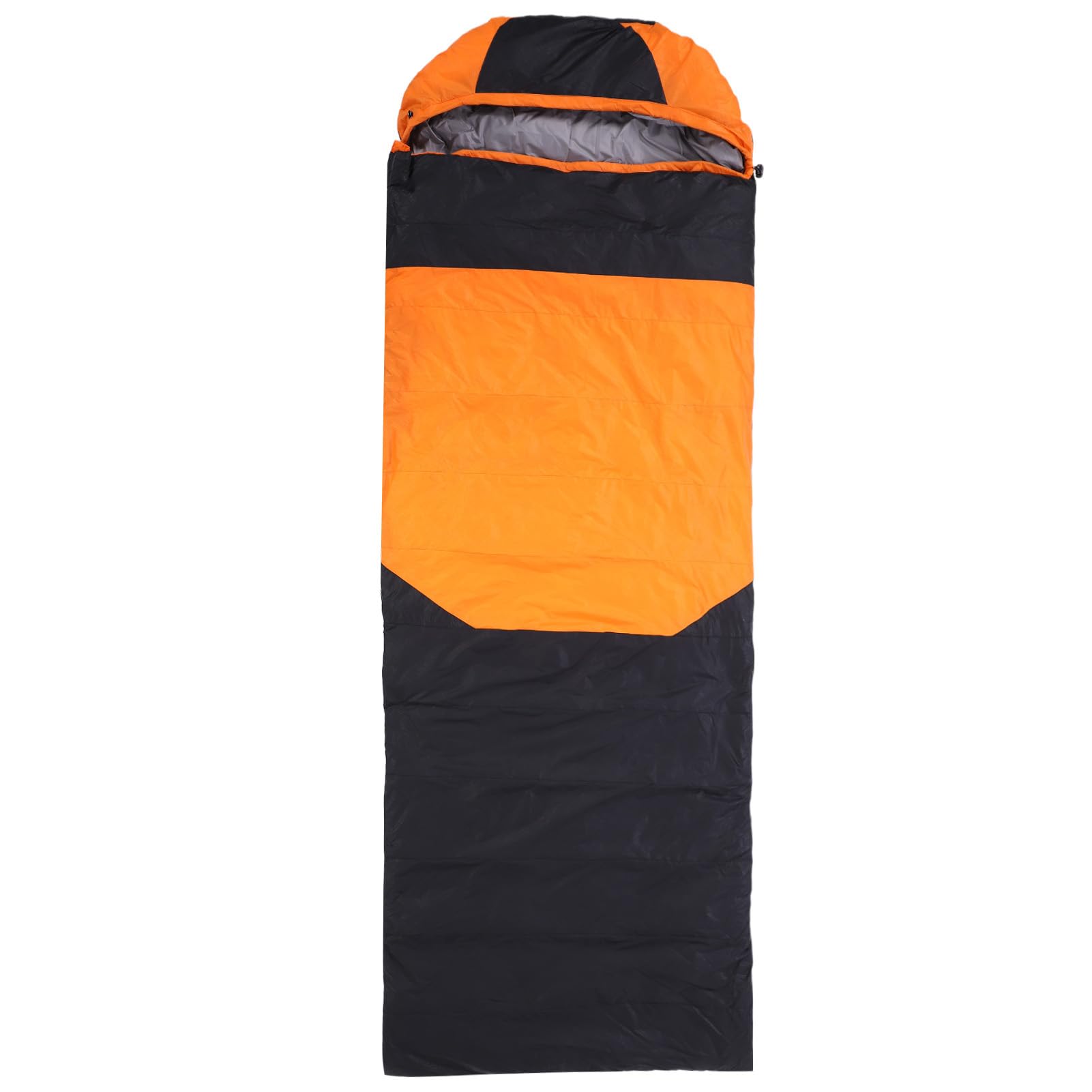 Saco de Dormir de Plumas, Saco Dormir con Mochila Invierno, con sobre Compacto para Acampar en Invierno, Senderismo, Viaje, 210 X 80 Cm