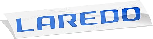 Vista 55 de Reflective Concepts Pegatinas para Jeep Grand Cherokee L Laredo 2021-2024 con emblema para puerta trasera (color: negro plano)