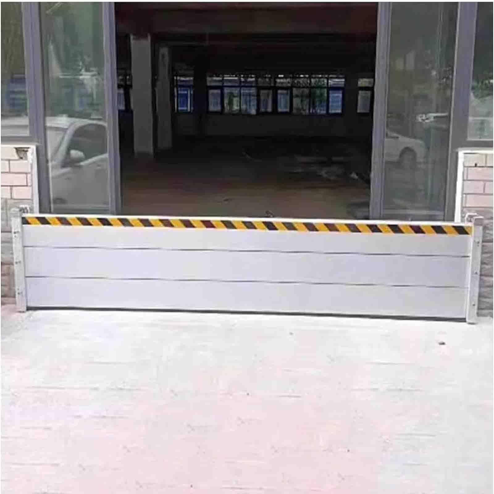 Barrière anti-inondation pour porte de garage en métal amovible H60 x L150 cm