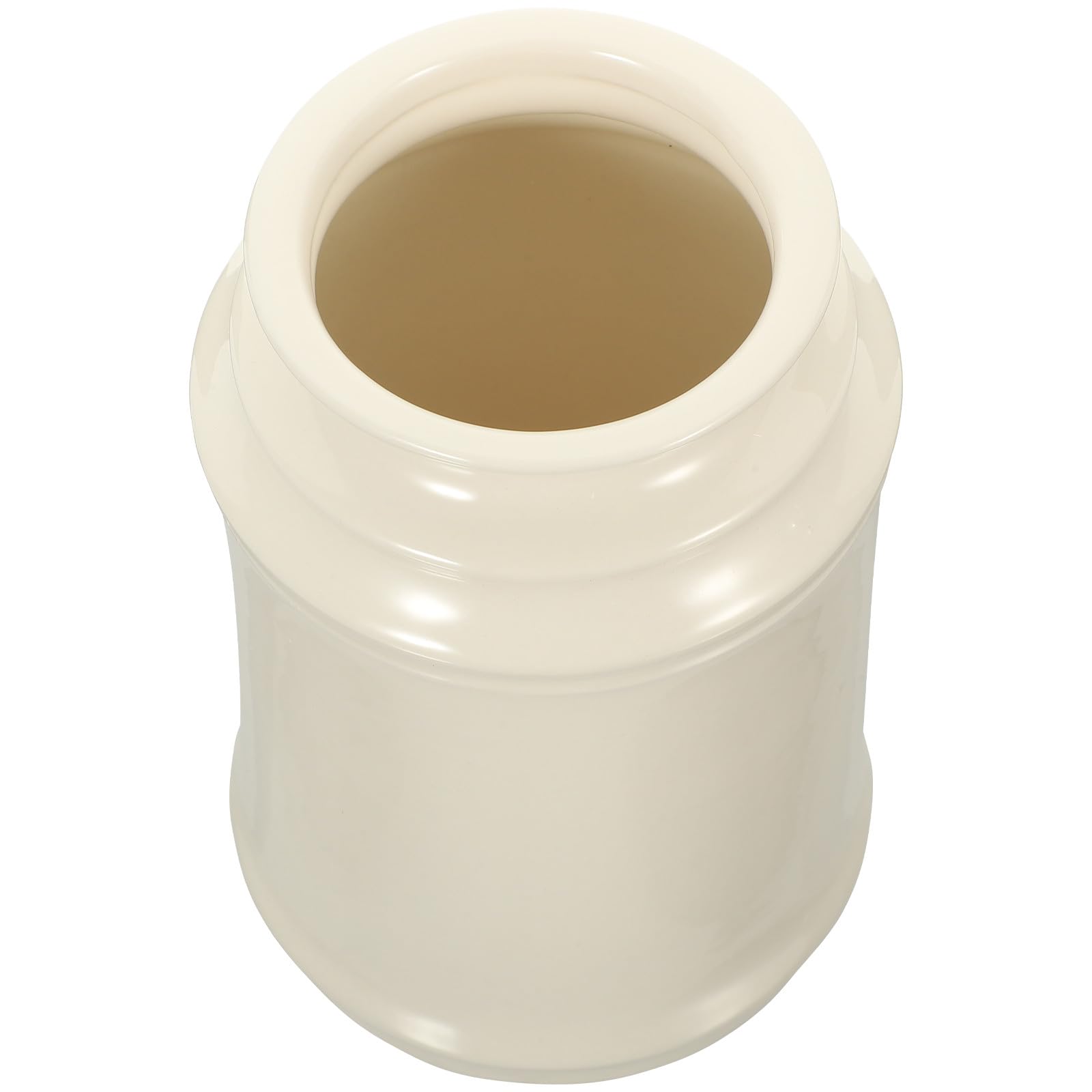 ULTECHNOVO Porte-Ustensiles en Céramique Blanche Égouttoir à Baguettes Pratique Rangement la Cuisine pour Cuillères et Baguettes Accessoire Multifonction pour Plan de Travail