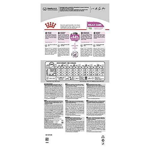 Royal Canin CCN Relax Care Mini | 3kg | Alleinfuttermittel für kleine Hunde in unruhigem Umfeld| Für ausgewachsene und ältere kleine Hunde bis 10 kg | Trockenfutter