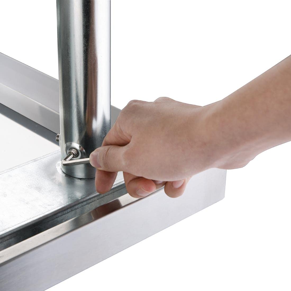 Vogue Stainless steel preparation table 1800 mm