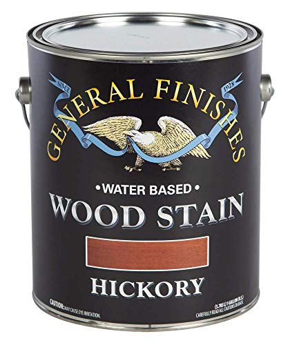 General Finishes Water Based Wood Stain, 1 Gallon, Hickory