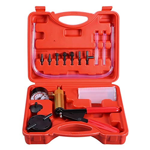 VETOMILE Tester manuale della pompa per vuoto manuale e kit di scarico del freno per auto e moto