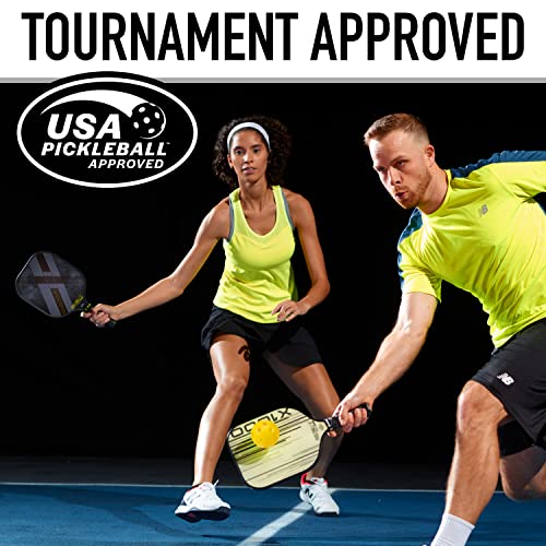 Image of Franklin Sports X-26 Indoor Pickleballs - 3 Pack, 12 Pack & 100 Pack Bulk - USAPA Approved Tournament Pickleballs - Multiple Colors