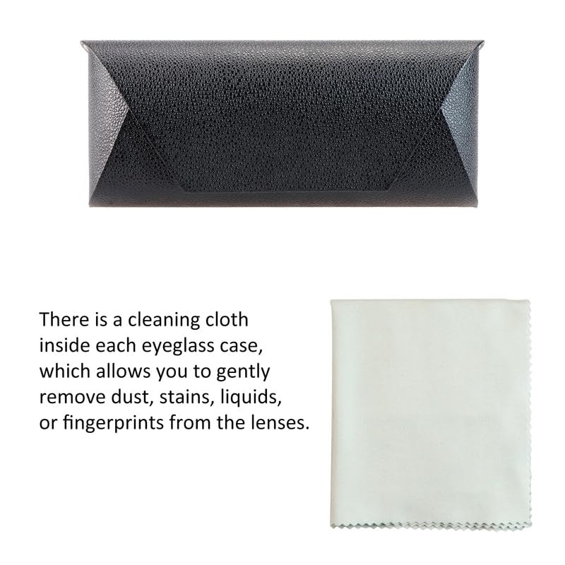 Image of VisionGlobal Hard Shell Eyeglass Case for Eyeglasses and Sunglasses for Men /Women and Kids