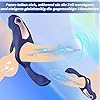 YcsLust 3 in 1 Penisring Vibratoren mit APP Fernbedienung,Paarvibrator mit 9 Vibration Modi,Sexspielzeug Hodenringe,Doppelmotoren,Hochwertiger Penisring aus Silikon, Sexspielzeug für Männer und Paare #5