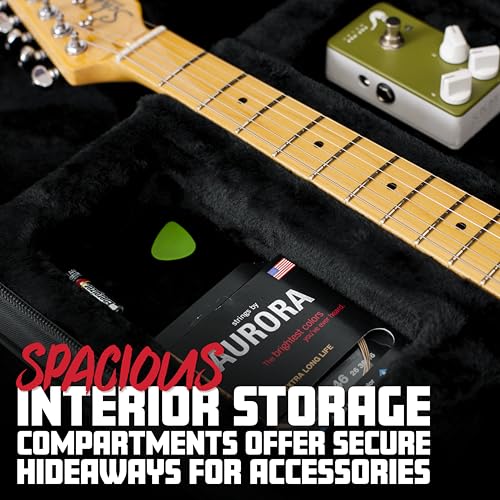 image for Gator Cases Lightweight Polyfoam Guitar Case fits Stratocaster and Tel