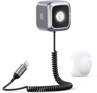 anker Anker Led Flash For iPhone 12 Light Cube Brand Name: Anker | Compatible Camera Mount: Hot Shoe Mount | Battery Life: 50 minutes | Camera Flash: Hotshoe | Flash Sync Speed: 1/240 | Included Components: Light cube