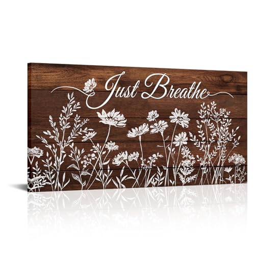 Art mural en bois de style rustique authentique