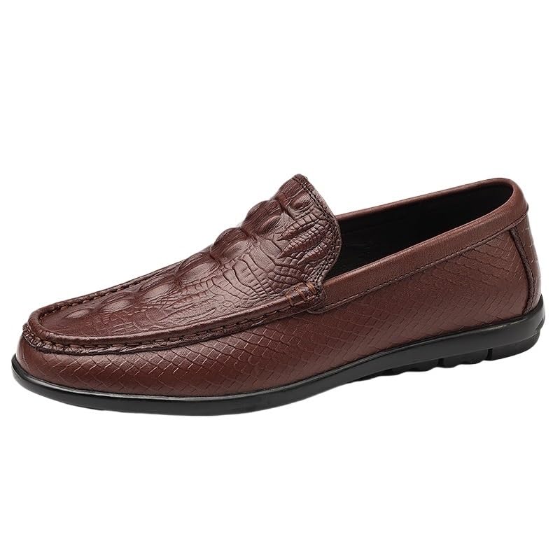 Formal Shoes for Men Business Wedding Fashion Slip-on Anti-Slip Non Slip Office Breathable Waterproof Leather