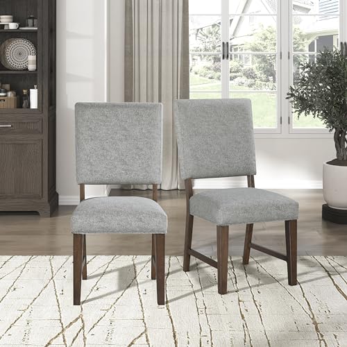 S, Dining Chairs Set Of 2, Linen Fabric Upholstered Dining C