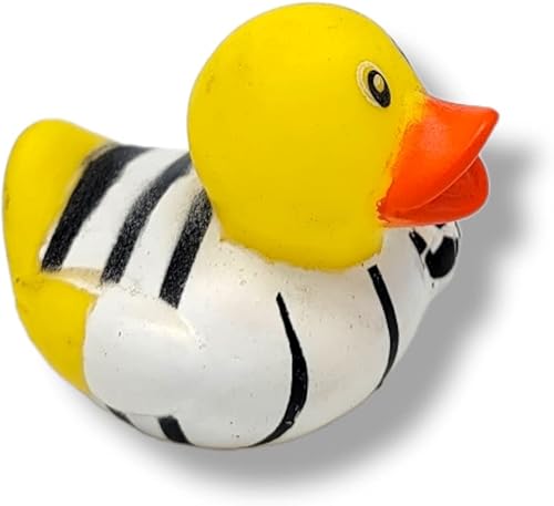 Miniatura 7 de Patos de goma con temática deportiva (2 pulgadas) (paquete de 12) lindos juguetes de piscina para bañera o bañera (fútbol)