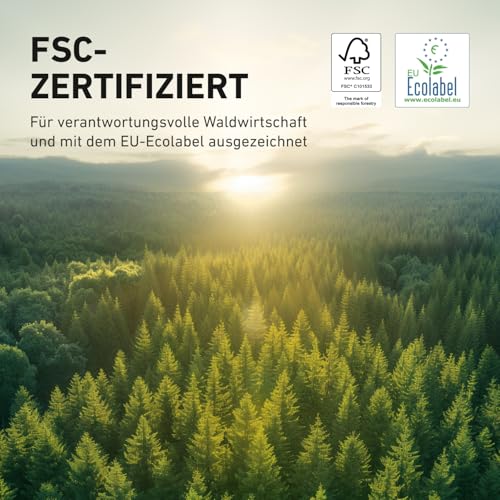 Image Coloraction Chile - farbiges Kopierpapier - DIN A4, 210 x 297 mm, 80 g/m² - buntes, holzfreies Druckerpapier für Kopierer - 500 Blatt - Rot