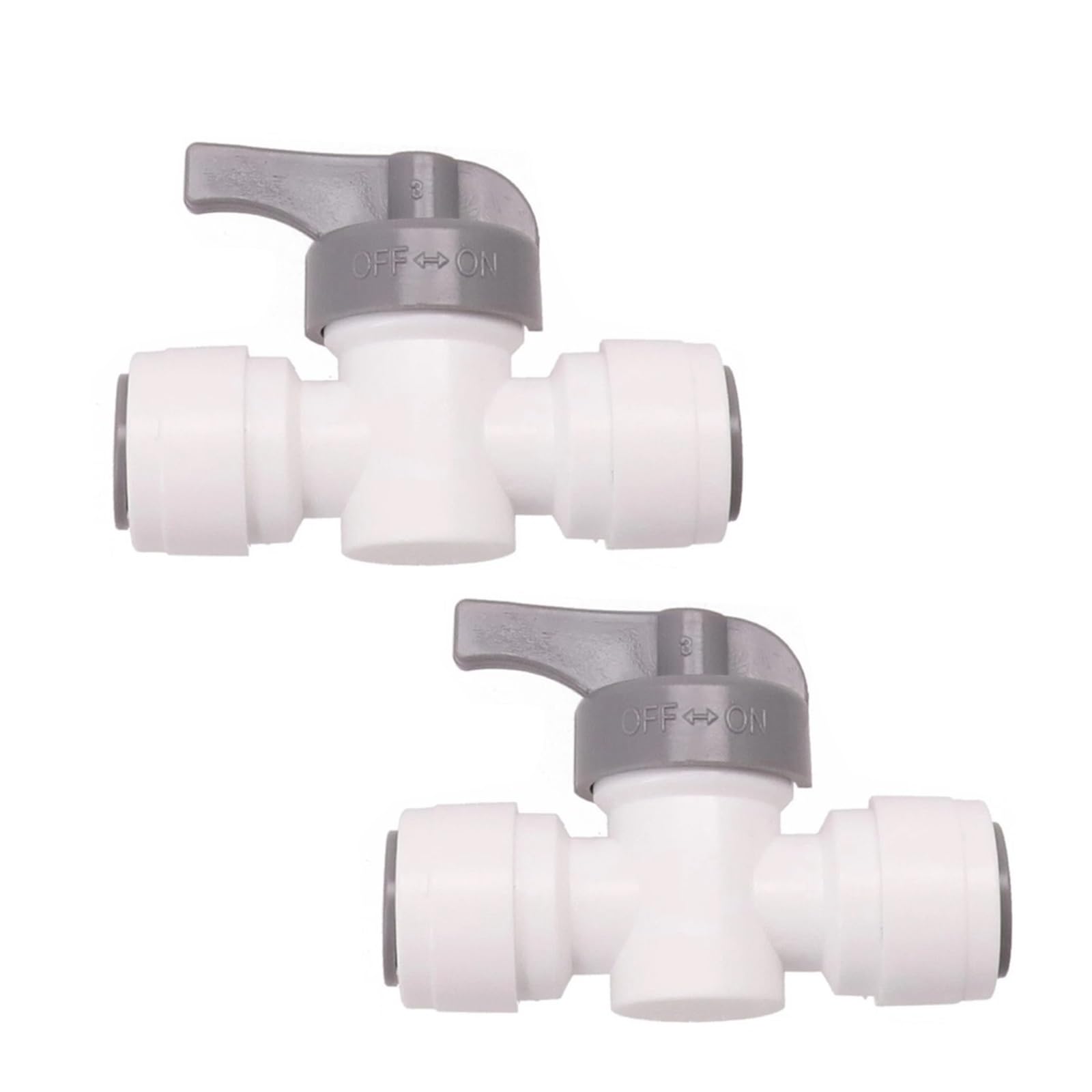 Robinet d'arrêt Quick-Fitting 12mm vanne de coupure eau pour système osmoseur