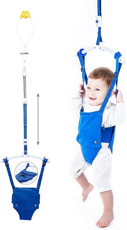 Jumper Bebe Bebe Jumper Doorway Porte Jumper Exerciseur Avec Porte Clamp Bebe Cavaliers Et Videurs Doorway Infantile Fitness Rack Fun Hanging Jump Seat Garcon Fille Bebe Exerciseur For Enfants Jouet Amazon Fr