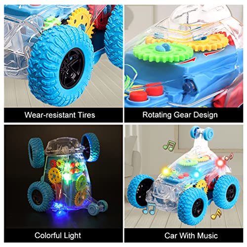 TAKIHON Carro de Juguete Sensorial con Luces y Música miniatura 3