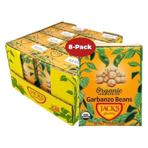 Jack's | Organic Garbanzo Beans 13.4 oz. Cover