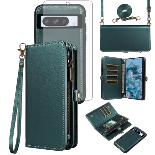 Coque Pixel 8 Pro avec bandoulière pour garder les mains libres en voyage et shopping