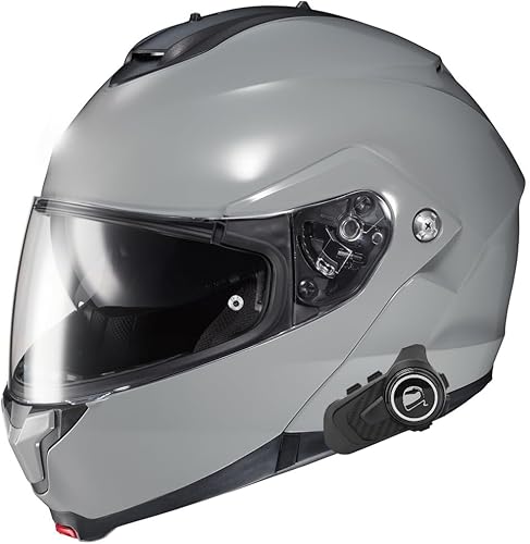 Miniatura 1 de Casco modular Bluetooth HJC C-91 con intercomunicador para 3 personas