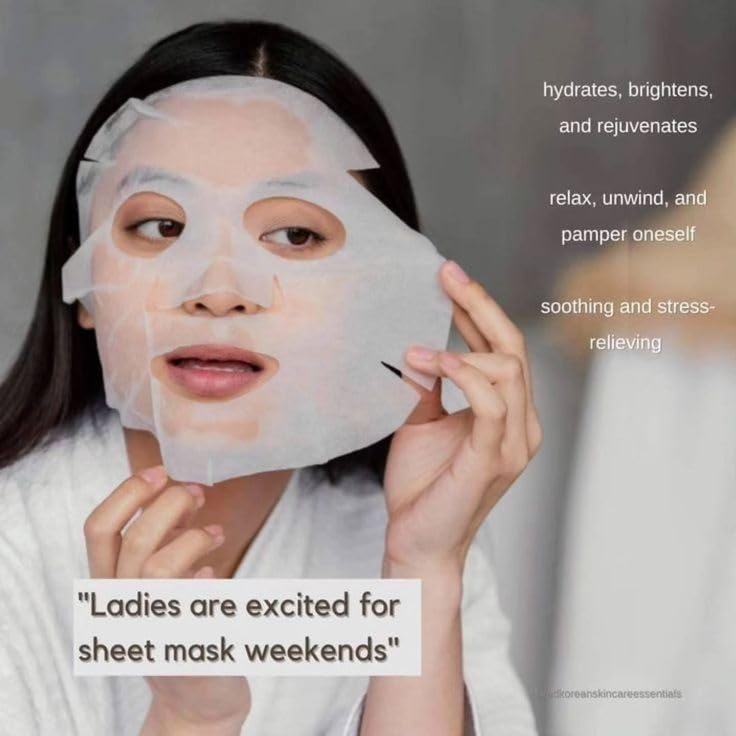 NOEVIR FACIAL SHEET MASK 18枚 Face Sheet Mask - Naturesvein