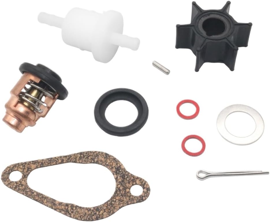 Maintenance Kit for Outboard 8 and 9.9 Carbureted 209cc Engines – Compatible with Part Numbers 8M0120837 and 8M0119207