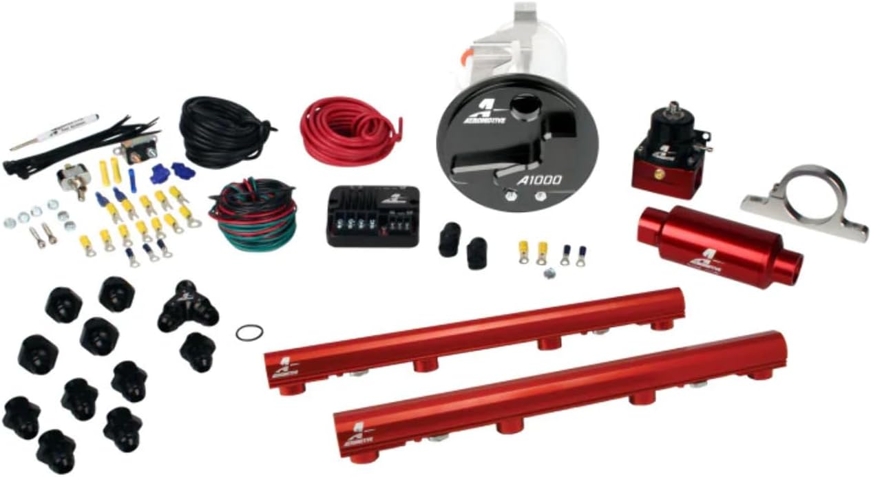 Aeromotive 17303 Stealth A1000 Street Fuel System with 4.6L 3-V Fuel Rails 05-09 Mustang GT