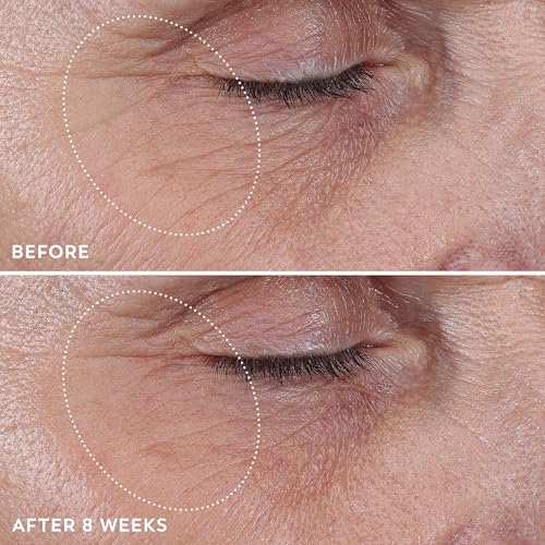 Image of Olay Regenerist Under Eye Cream Roller, Eye Wrinkle Cream, Crows Feet & Bags Treatment, Anti-Wrinkle, Anti-Aging Serum, Fragrance-Free, Hexa-Repair Peptide & Bakuchiol, 0.7oz