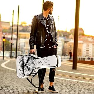 Housse de guitare rembourrée en tissu Oxford épais avec boucle de suspension et sangle de cou Motif panda avec papillon 101,6 cm, Multicolore., 42.9×16.9×4.7 in, Sac de transport tendance pour guitare - Les Beatles, Paul McCartney, John Lennon, RIngo Starr, George Harrison Housse de guitare rembourrée en tissu Oxford épais avec boucle de suspension et sangle de cou Motif panda avec papillon 101,6 cm, Multicolore., 42.9x16.9x4.7 in, Sac de transport tendance pour guitare – Image 6