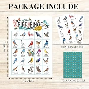 Birdbingogamecardsnorthamericabingogameforadultsbackyardbirdingbingocardssuppliesanimalbingobirthdaypartydecorfavorscardgiftsforbirdloverswomenfriendsfamilyholiday01 Urban Country Home Decor Bird bingo game cards north america bingo game for adults backyard birding bingo cards supplies animal bingo birthday party decor favors card gifts for bird lovers women friends family holiday 01 urban country home decor