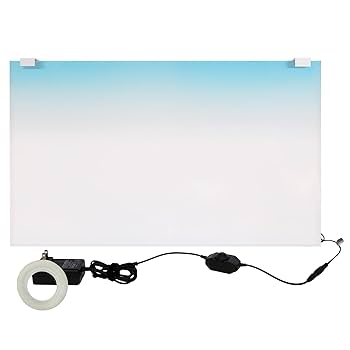 Amazon.co.jp: esAqua 水槽 バック スクリーン LEDライト PSE