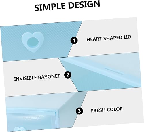 Miniatura 4 de Cabilock Caja de almacenamiento de zapatos Caja de almacenamiento de zapatos Caja de zapatos Contenedor transparente Cajones de almacenamiento